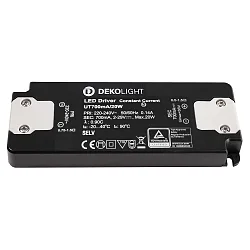 Unité d’alimentation Led FLAT CC UT700mA/20W courant constant, noir