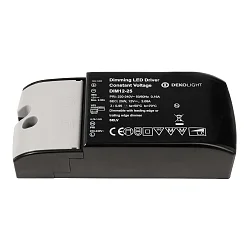 Driver de LED BASIC DIM CV 12V constante de tension, dimmable, noir 