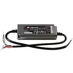 Bloc d'alimentation MEANWELL CV, PWM-60-24KN constante de tension, dimmable noir 