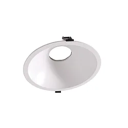 Accessories for MODULAR SYSTEM COB recessed ring 230 mm, H: 80 mm, matt white