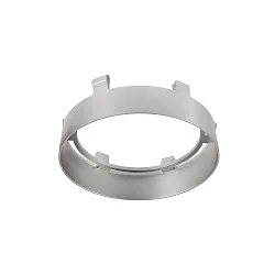Reflector ring for series NIHAL, plastic, IP20, matt silver