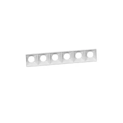 CETI 5 Reflector, plastic, 15.89cm, white