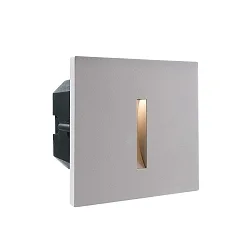 Capot LIGHT BASE COB LED OUTDOOR, Gris argent
