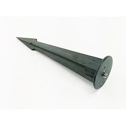 Ground spike for outdoor series COLT, versions 4 / 8W, M5 thread, 17cm, aluminum, black grey