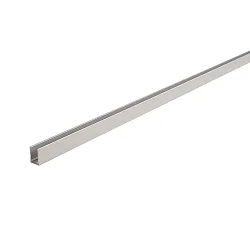 Profil D FLEX LINE, argent anodisé
