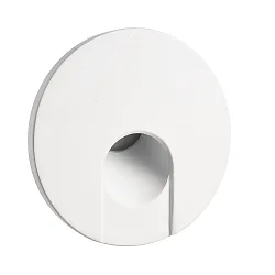 Cover ROUND Eye for recessed LED wall luminaire ALWAID, white