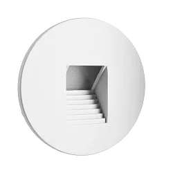 Capot ALWAID 2 - STAIR rond, blanche