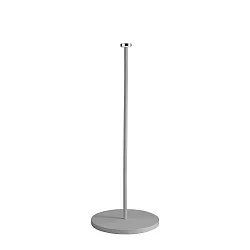 Pied de lampe MIRAM mécanique, fixation magnétique, gris clair