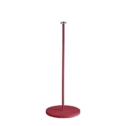 Pied de lampe MIRAM mécanique, fixation magnétique, rouge, rouge rubis