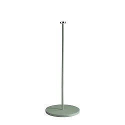Pied de lampe MIRAM mécanique, fixation magnétique, mat, gris-vert