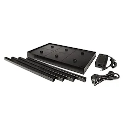 Station de recharge CANIS x6 6 fois, noir