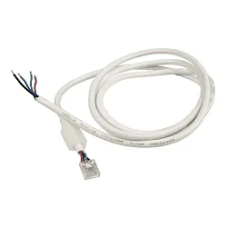 Câble d'alimentation 24V COB RGB SAUNA 4 pôles, 3 canaux, blanche