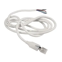 Câble d'alimentation 24V COB RGBW SAUNA 5 pôles, 4 canaux, blanche