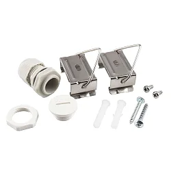 Kit de montage TRI PROOF BASIC, gris, argent
