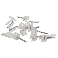 Support de montage NEON OMNIFLEX MINI lot de 10, transparent