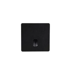 Capot ALWAID PRO angulaire, noir