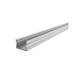 Profil en U AU-02-15, argent mat