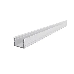 Profil en U AU-02-15, blanc mat