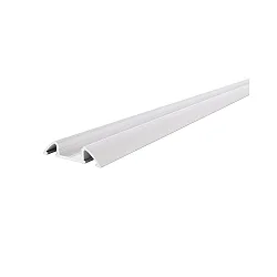 Profil de montage AM-01-10 plat, blanc mat