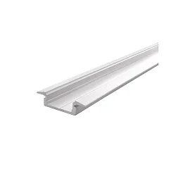 Profil en T ET-01-12 plat, blanc mat