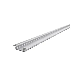 Profil en T ET-01-15 plat, argent mat