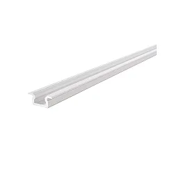 Profil en T ET-01-05 plat, blanc mat