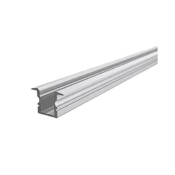 Profil en T ET-02-08 haut, argent mat