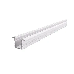 Profil en T ET-02-08 haut, blanc mat