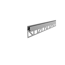 Profilés de carrelage EA-03-12, argent anodisé