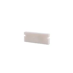 Endcaps P-AU-01-12, 18 mm, 2 items, white