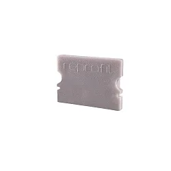 Endcaps P-AU-02-15, 21 mm, 2 items, grey
