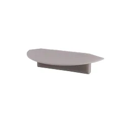 Endcaps P-ET-01-15, 30 mm, 2 items, grey