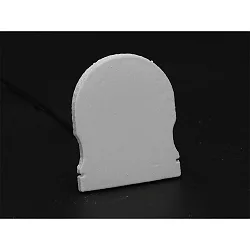 Embout AU-02-20 lot de 2, gris
