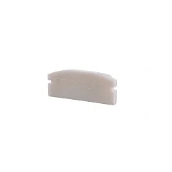 Endcaps f-AU-01-15, 21 mm, 2 items, white