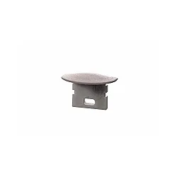 Accessories for LED profile f-ET-02-05 - endcaps, 2 items, grey