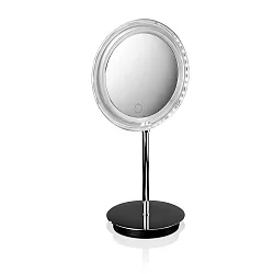 Miroir avec éclairage BS 15 TOUCH LED 5 fois, rond IP 20, chrome 