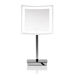 Miroir avec éclairage BS 83 TOUCH LED 5 fois, carré IP 20, chrome 