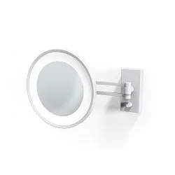 Miroir avec éclairage BS 36 LED 3 fois IP 44, blanc mat 
