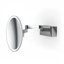 Miroir avec éclairage VISION R miroir avec grossissement 5x IP44, chrome 