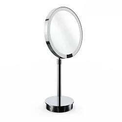 mirror with lighting JUST LOOK PLUS SR mirror with 7x magnification IP20, chrome dimmable