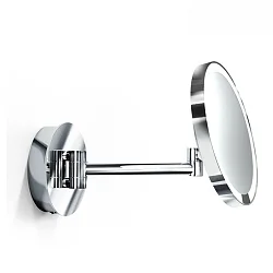 mirror with lighting JUST LOOK PLUS WD mirror with 7x magnification IP20, chrome dimmable
