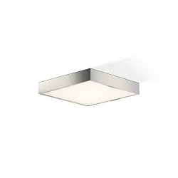Luminaire de plafond CUT 30 N LED IP 44, nickel satiné gradable