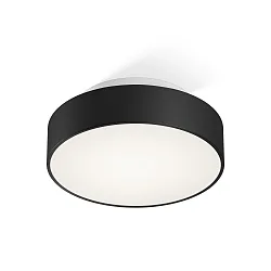 Luminaire de plafond GLOW 26 N LED IP44, noir mat gradable