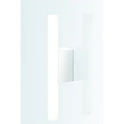 Wall luminaire OMEGA 2, 1x S14d, 30-60cm, 1 socket, IP20, white matt