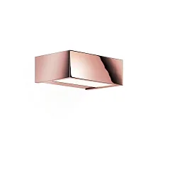 Luminaire mural BOX 15 N LED IP44, or rose gradable