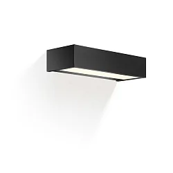 Luminaire mural BOX 25 N LED IP44, noir mat gradable