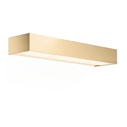 LED Wall luminaire BOX 40 N LED, 20,6W, 3000K, 3100lm, IP44, gold matt 24 carat