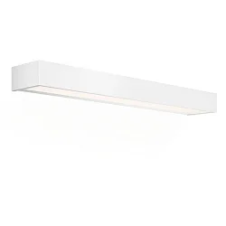 Luminaire mural BOX 60 N LED IP44, blanc mat gradable