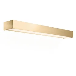 Luminaire mural BOX 60 N LED IP44, or mat gradable