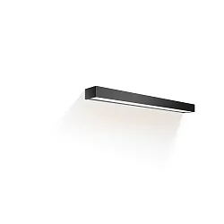 Luminaire mural BOX 80 N LED IP44, noir mat gradable